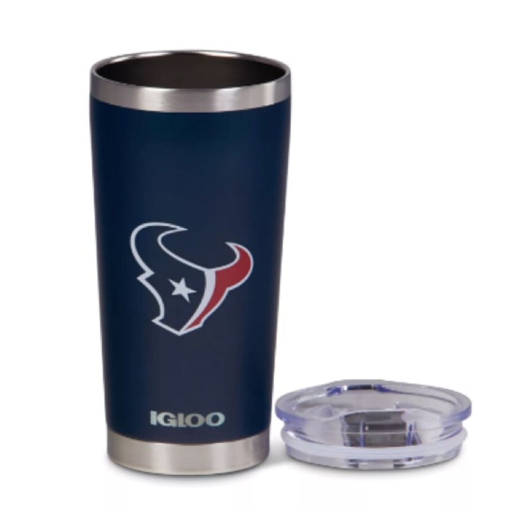 Houston Texans Football 20 oz. Stainless Steel Tumbler
